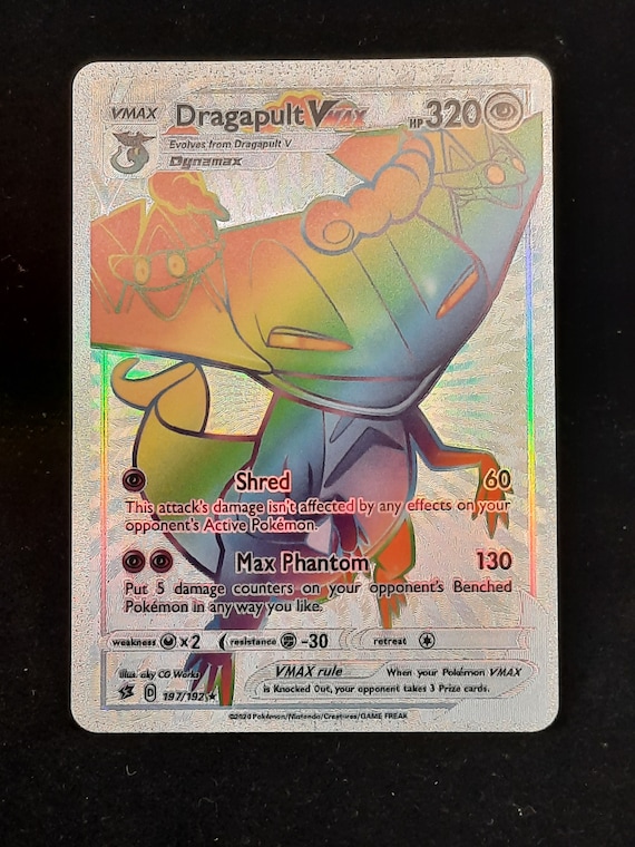 dragapult pokemon card price Dragapult V - 092/192 Ultra Rare main image 1