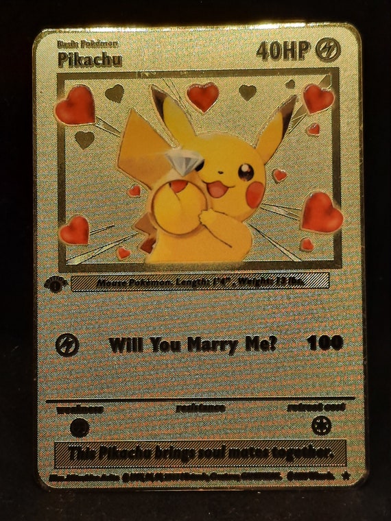 Mew Black Star Promo Custom Metal Pokemon Card