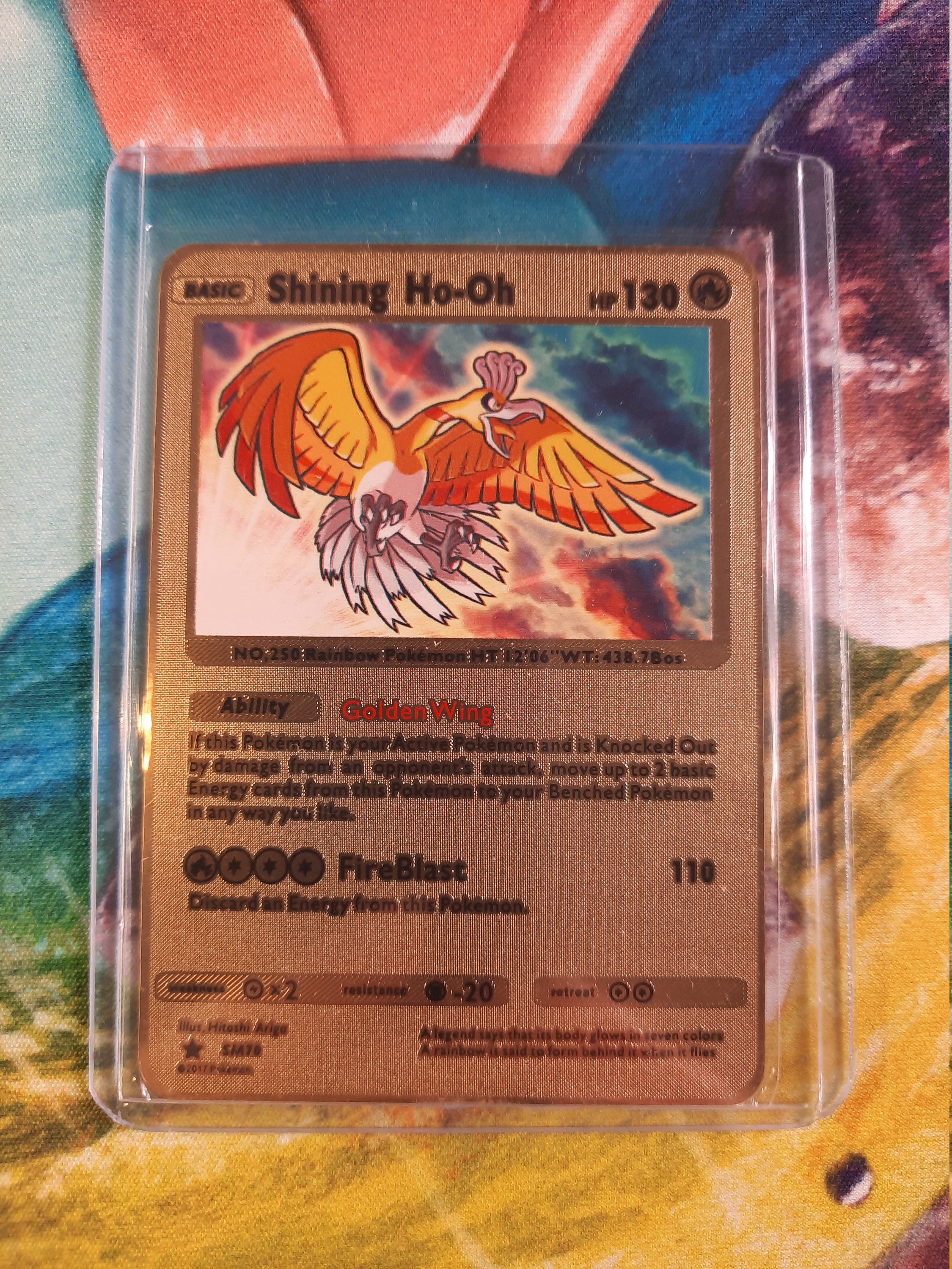 LOW PRICE Ho-oh & Lugia Holo Custom Pokemon Card. Great -  Denmark