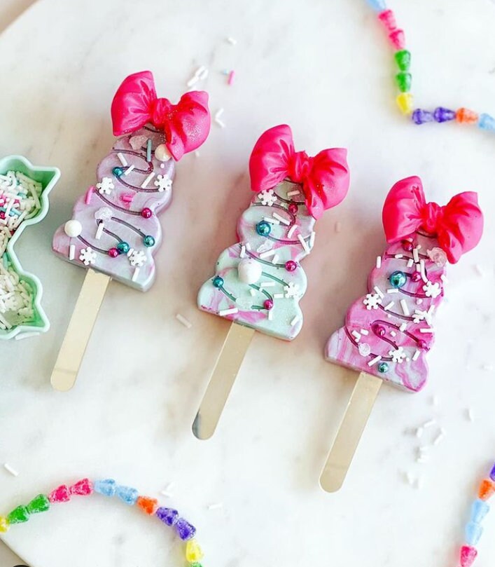 Christmas Tree Cakesicles Mold Etsy