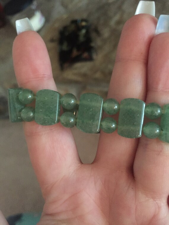 Jade Stretch Bracelet - image 5