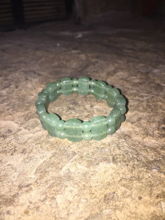 Jade Stretch Bracelet - image 3