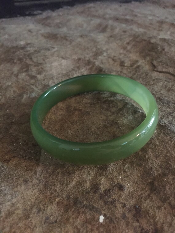 Genuine Jade Bangle - image 3