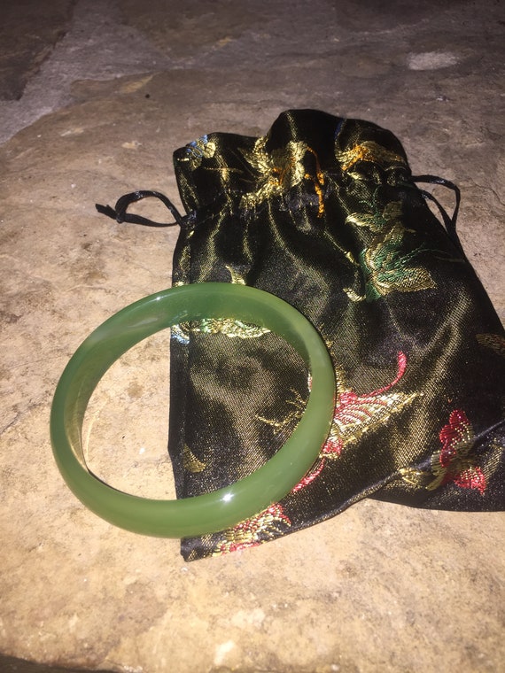 Genuine Jade Bangle - image 2