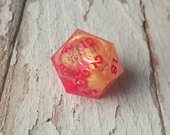 One chonk large D20 Daniel Tiger cartoon