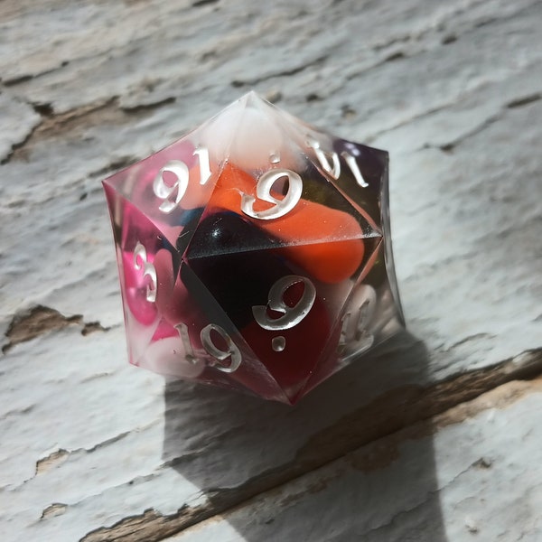 Chonk D20 medicine health polyhedral gaming dice