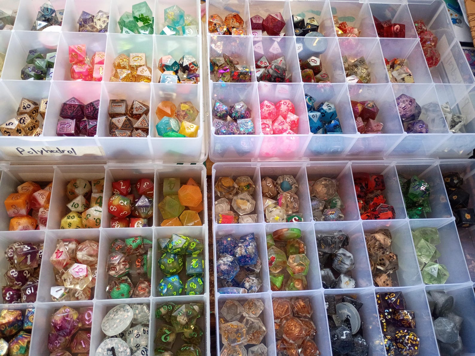 Random Surprise Random Surprise Set of 7 Polyhedral Dice - Etsy
