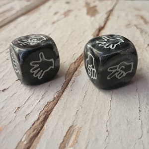 Rock paper scissors play child dice siblings gag