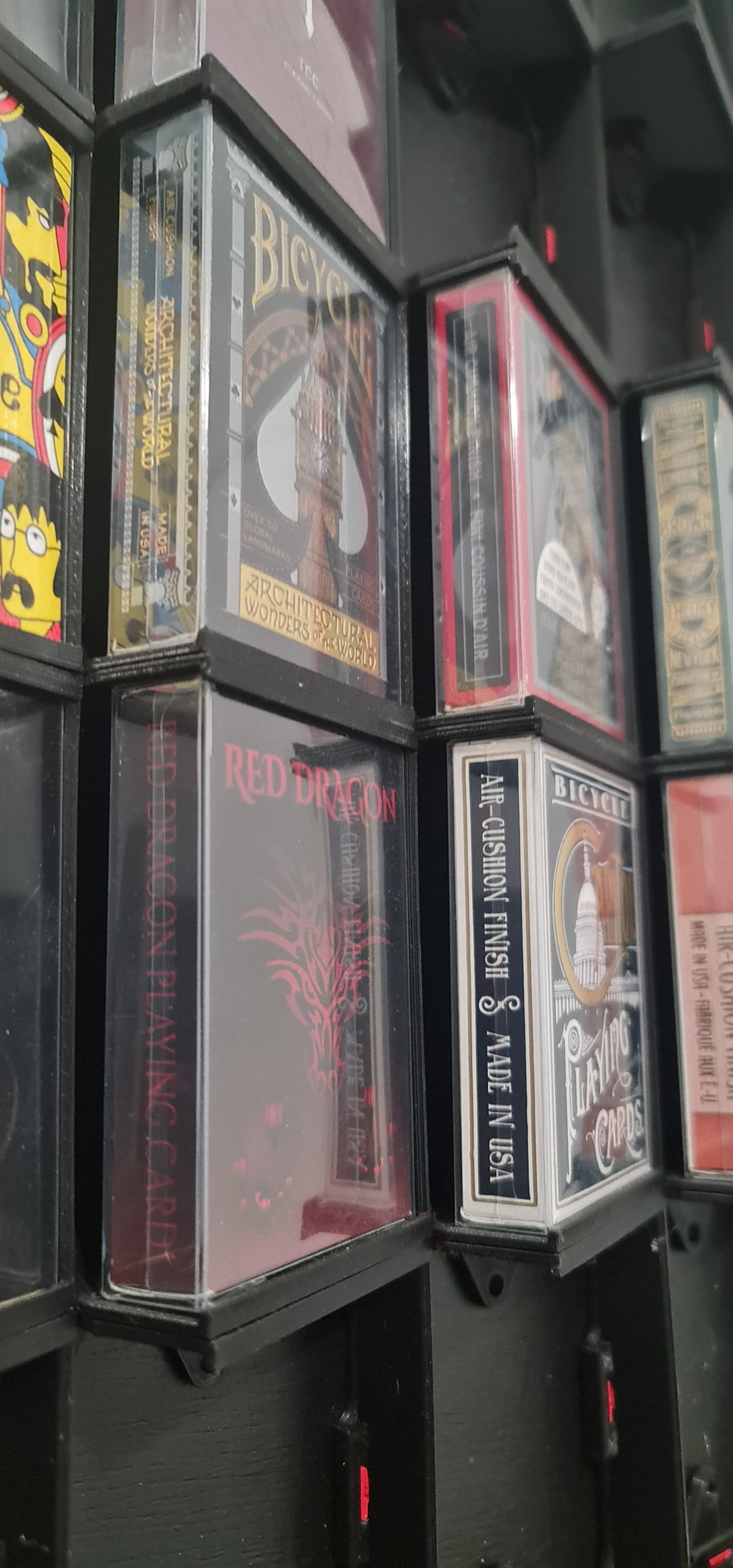 Playing Cards Deck Display, Modular Deck Display (STL) - Etsy