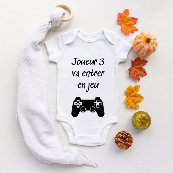 Body bébé personnalisée geek