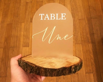 table number sticker