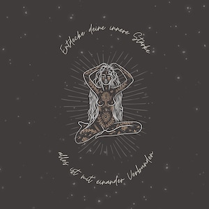 Cosmic Poster - Everything is connected