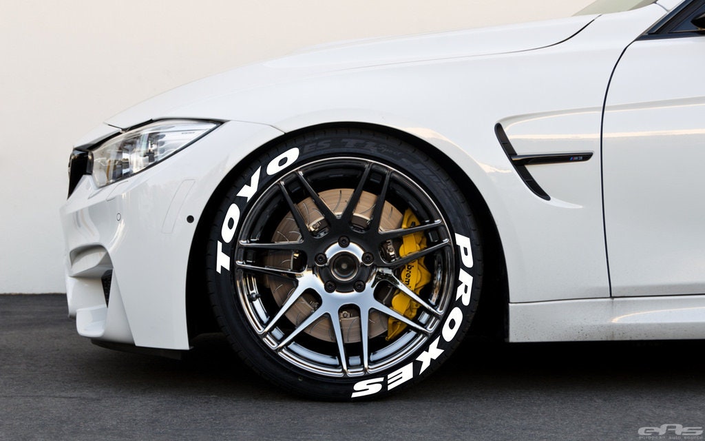 8pc Toyo Proxes Tire Lettering Permanent Stickers Wheel Etsy