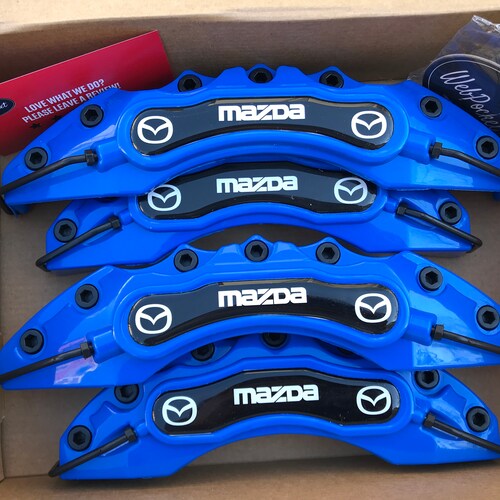 4pc Brake Caliper Covers for Mazda 3 6 MX CX Miata / Mazda Etsy