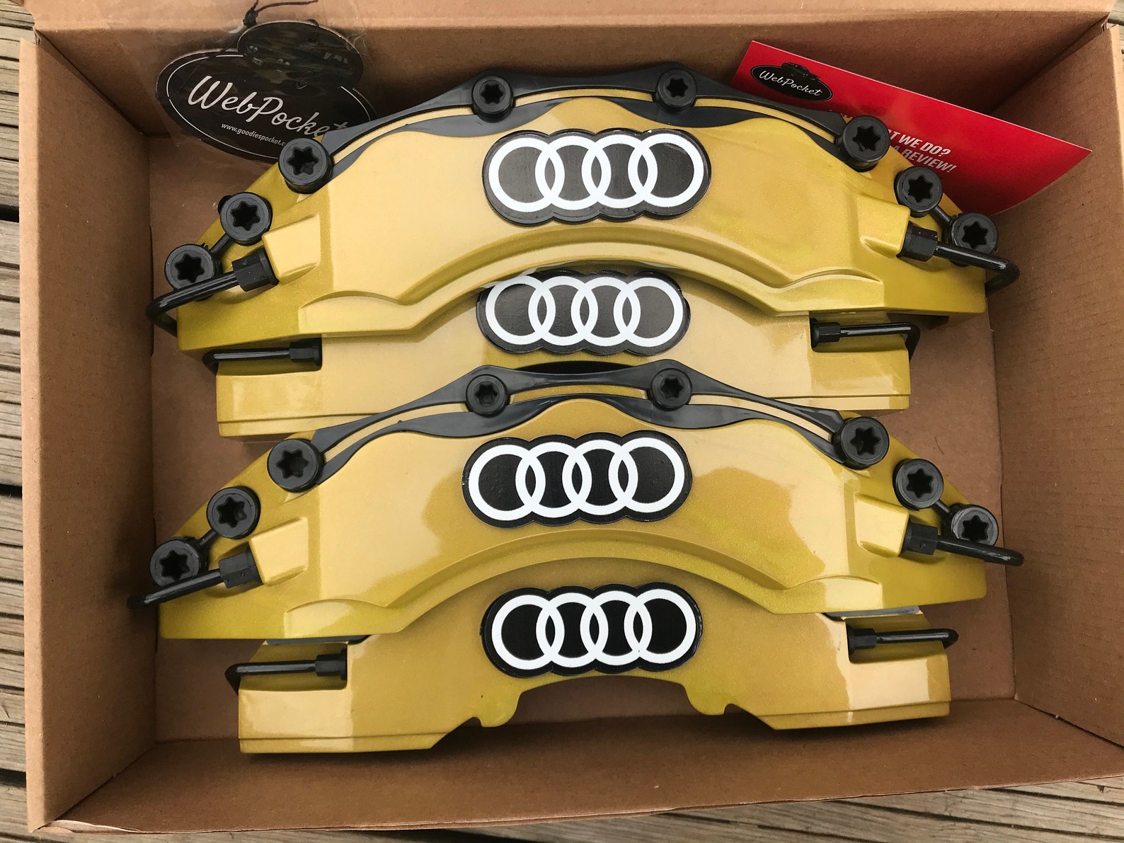 4pc Brake Caliper Covers for Audi / Car Accessories Etsy