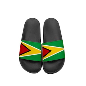 Guyana flag slippers
