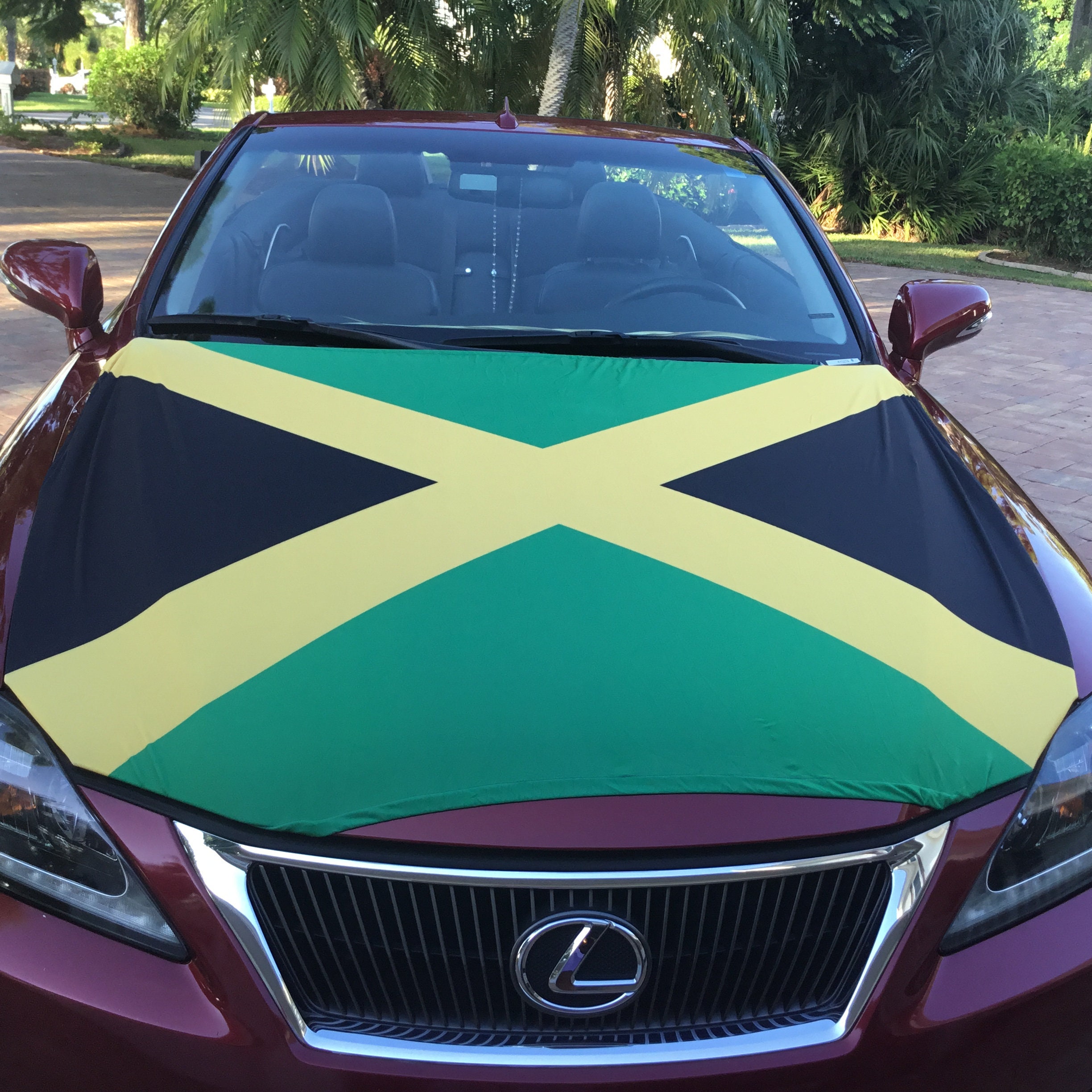 Jamaica Car Hood Cover Etsy
