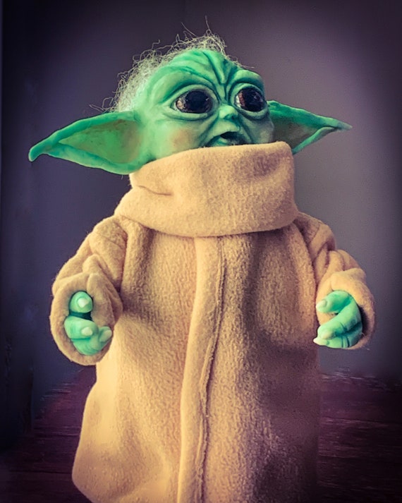 Baby Yoda / Elf Doll /baby Alien/duende /gnome/ Elf 