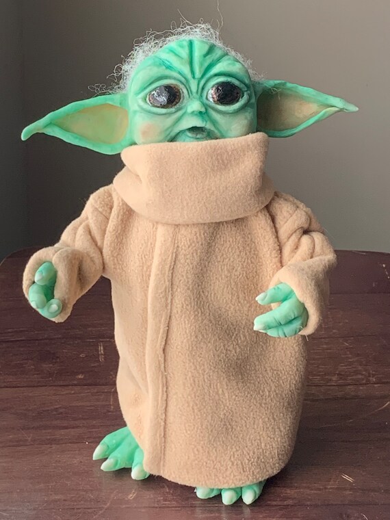 Baby Yoda / Elf Doll /baby Alien/duende /gnome/ Elf 