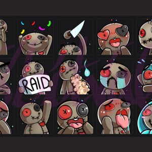 Phasmophobia voodoo doll emotes for streams