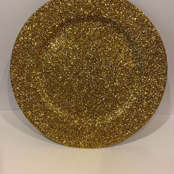 Rose Gold Charger Plates Etsy