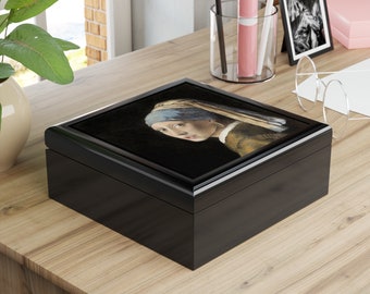 Girl with a Hoop Earring Jewelry Box