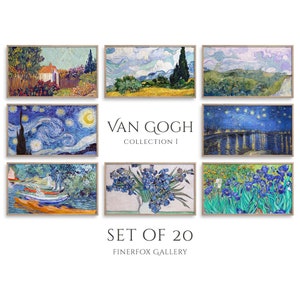 Samsung Frame TV Art 20 PACK | Ultimate Van Gogh Landscape & Still Life Painting Collection I | Van Gogh Art Set | Instant Download