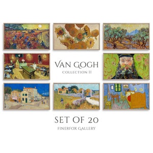 Samsung Frame TV Art 20 PACK | Van Gogh Landscape Painting Collection II | Van Gogh Art Set | 4K Digital Download | TS104
