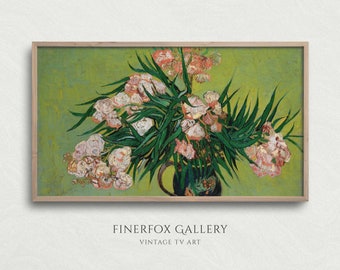 Samsung Frame TV Art | Van Gogh Flowers Still Life Vintage Painting | Famous Painting | Country Farmhouse Art | 4K Digital Download | T193