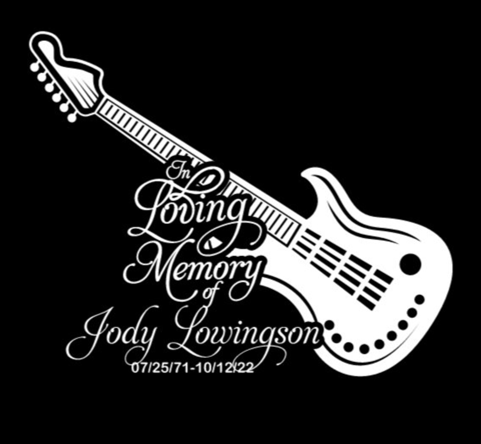 PERSONALIZED in Loving Memory Decal Vinyl Sticker Memorial Etsy