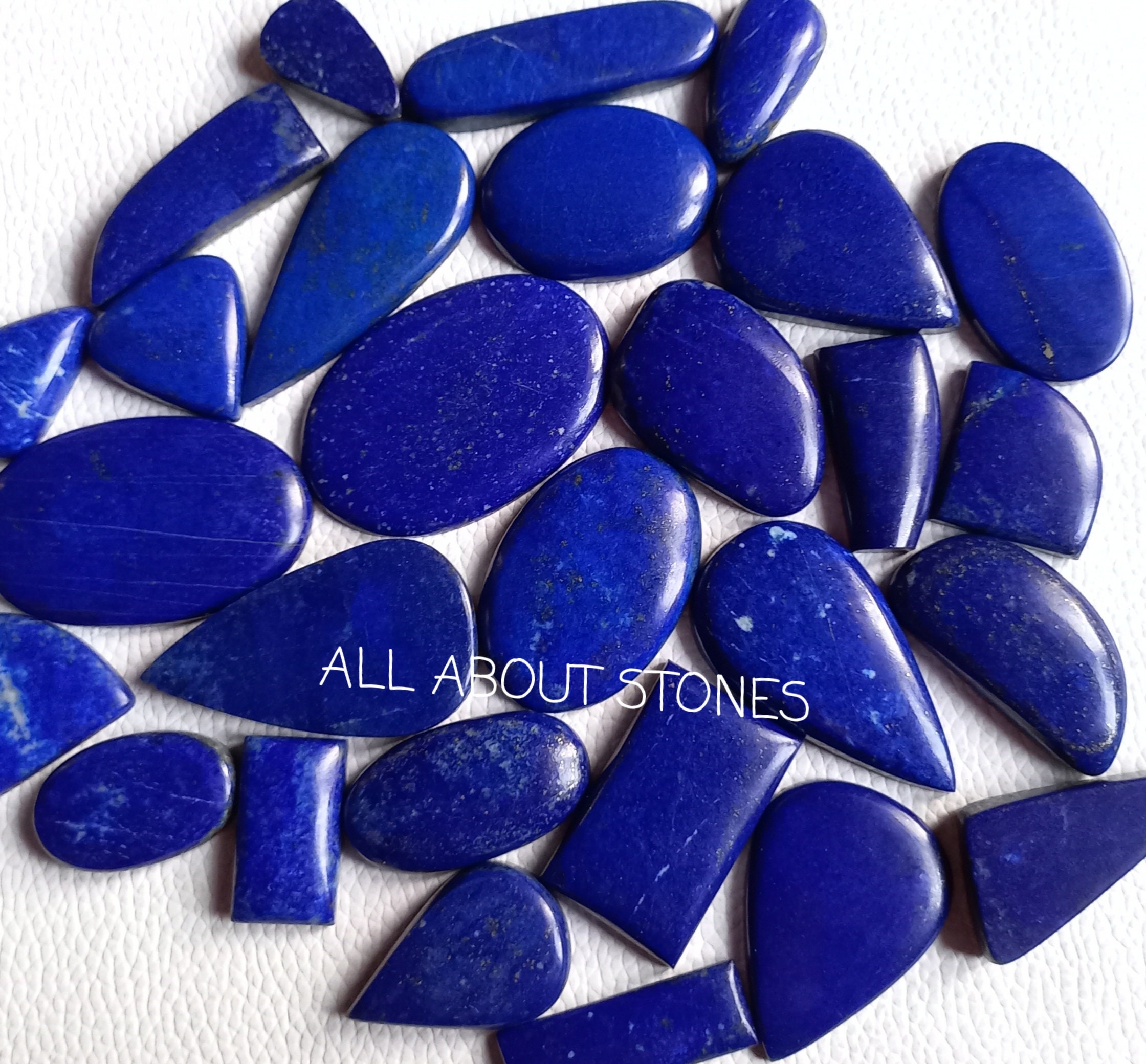 Mix Size & Shape Lapis Lazuli Loose Gemstone For Jewelry Making Wholesale Price Lot AAA+Top Quality Natural Gemstone Lapis Lazuli Cabochon