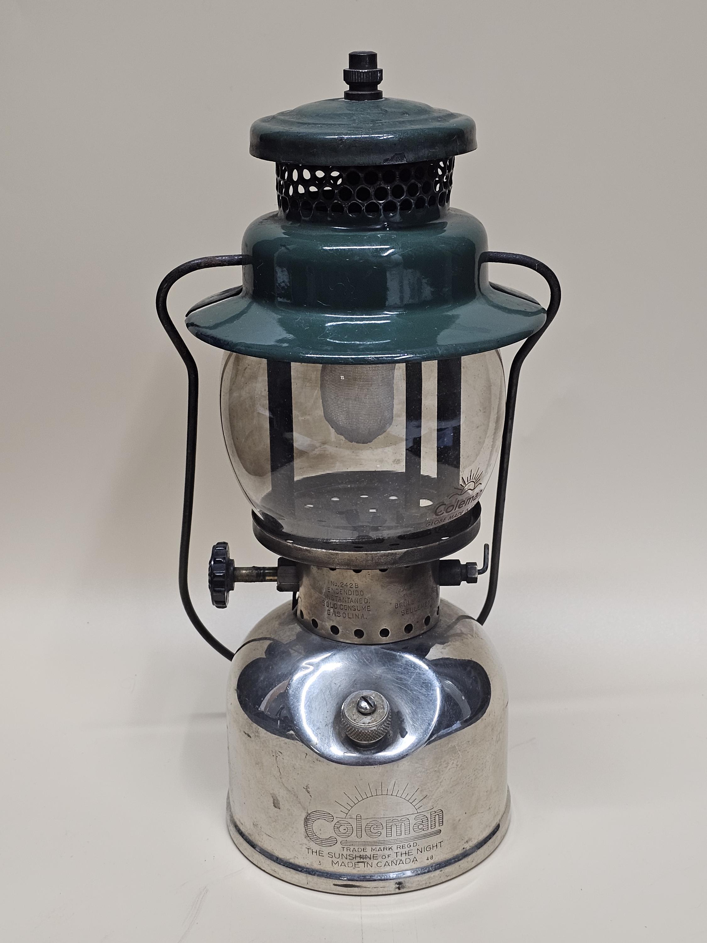 1948 242B Coleman Lantern With Sunshine Globe - Etsy