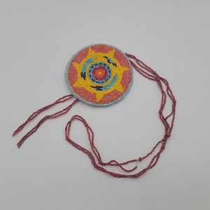 Beaded Medallion Necklace