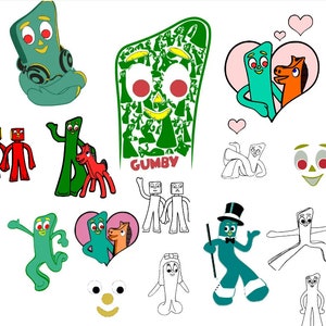 GUMBY　ピンバッジ　The Blockheads　ガンビー　ブロックヘッズ 送料無料！ ☆ピンズ PINS☆ピンバッジ 【 GUMBY（ガンビー