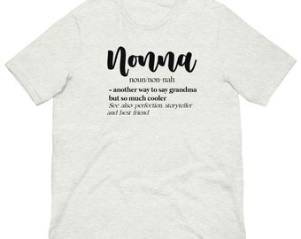 Chemise Nonna, T-shirt Nonna, Cadeau Nonna, Cadeaux pour Nonna, Nouveau cadeau Nonna