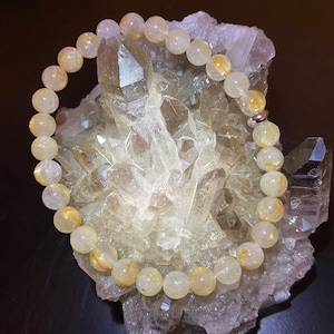 Golden Rutilated Quartz bracelet