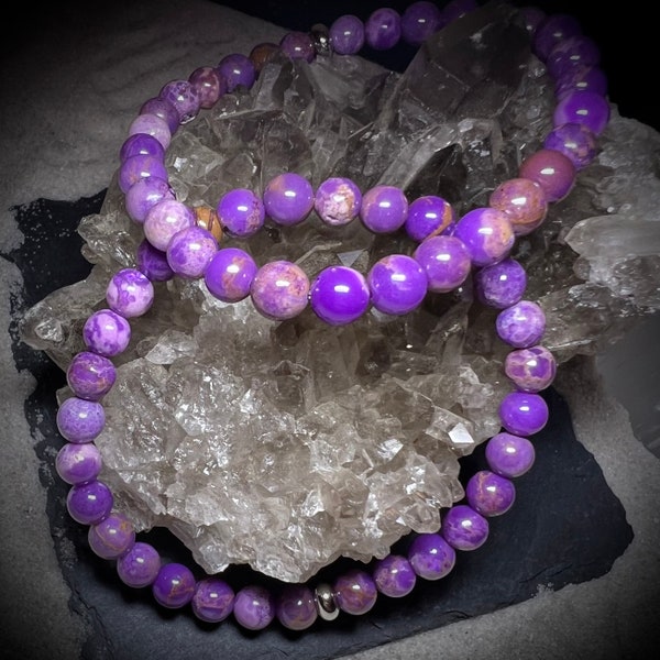 Phosphosiderite bracelet