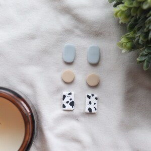Clay earrings| stud clay earrings| handmade clay earrings|stud earrings| boho clay earrings| stud earrings| clay earring pack| clay earrings