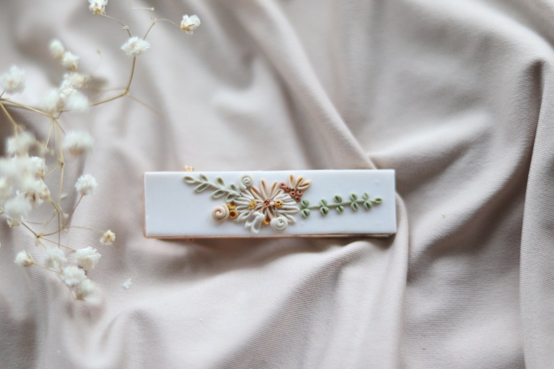 Clay Hair Clip/handmade Polymer Clay Hair Clip/ Handmade Hair Etsy