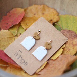 Fall clay earrings/fall earrings/ Handmade clay earrings/ clay earrings/ gifts for mom/ polymer clay earrings/ handmade earrings/ Chritmas