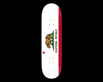 California Flag Skateboard Deck