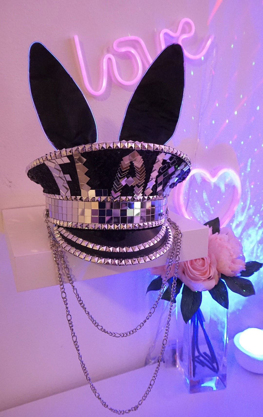 Custom Rave Hats PLZ Read Description! Do Not Purchase! // Festival Hat // Captain Hat ...
