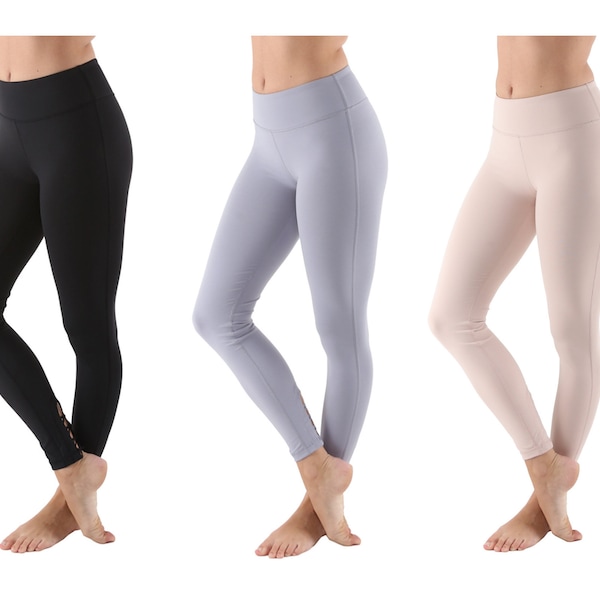 Back Zipper Leggings Etsy