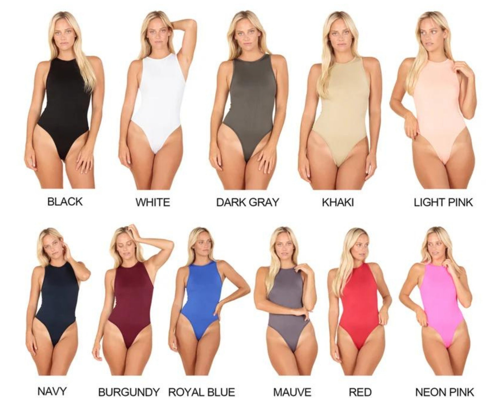 Leotard Bodysuit Thong With Bottom Snaps -  Canada