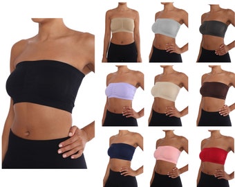 Basic Padded Bandeau Bra Top