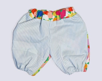 Pantaloni larghi colorati per bambini da 0 a 3 mesi