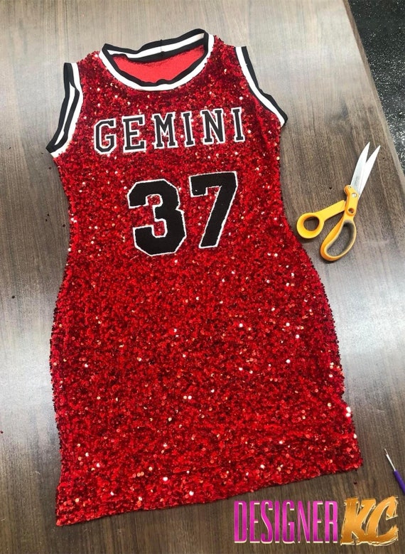 CUSTOM SEQUIN JERSEY Etsy