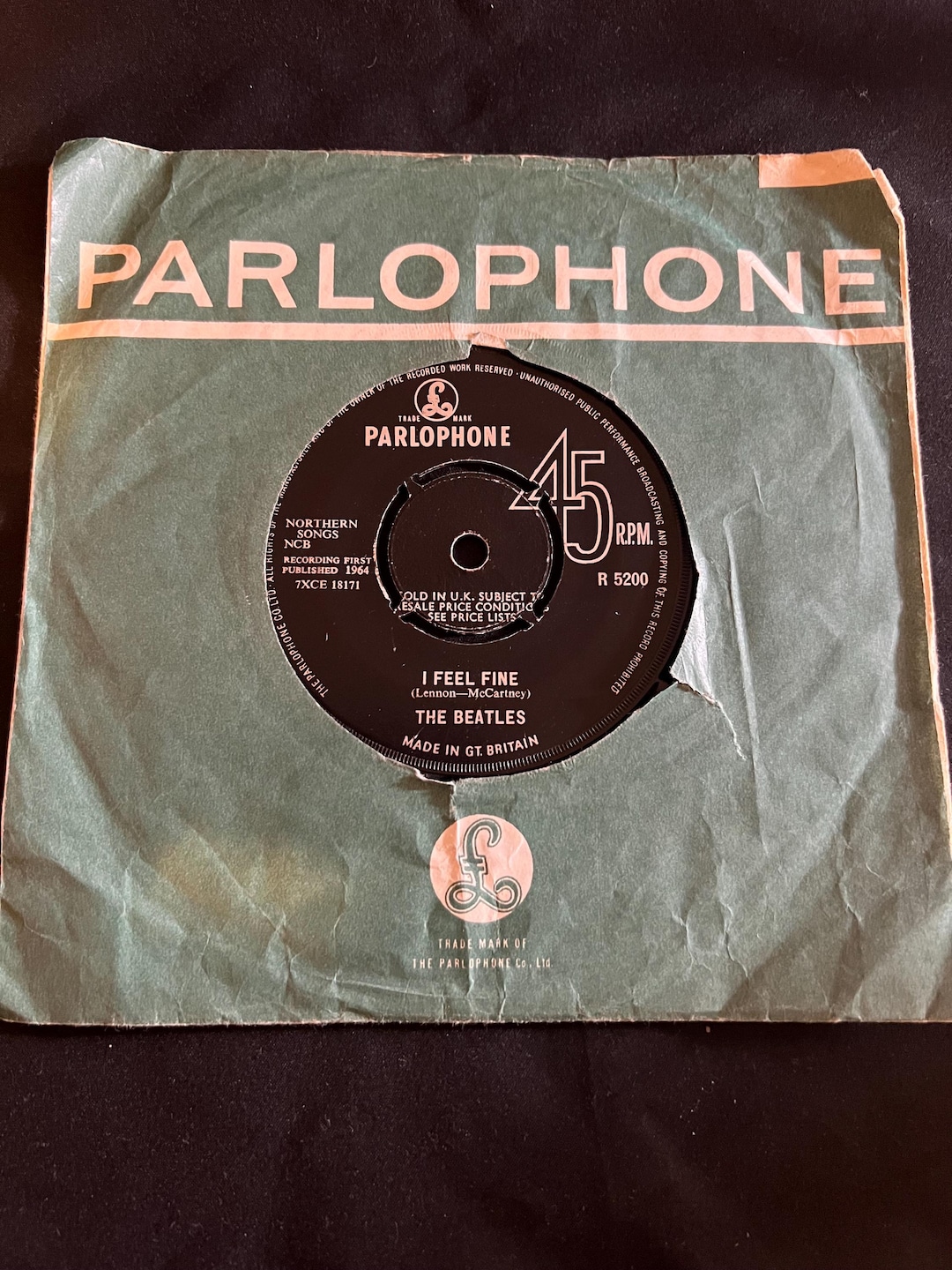The Beatles I Feel Fine 7インチレコード ザ・ビートルズ The Beatles