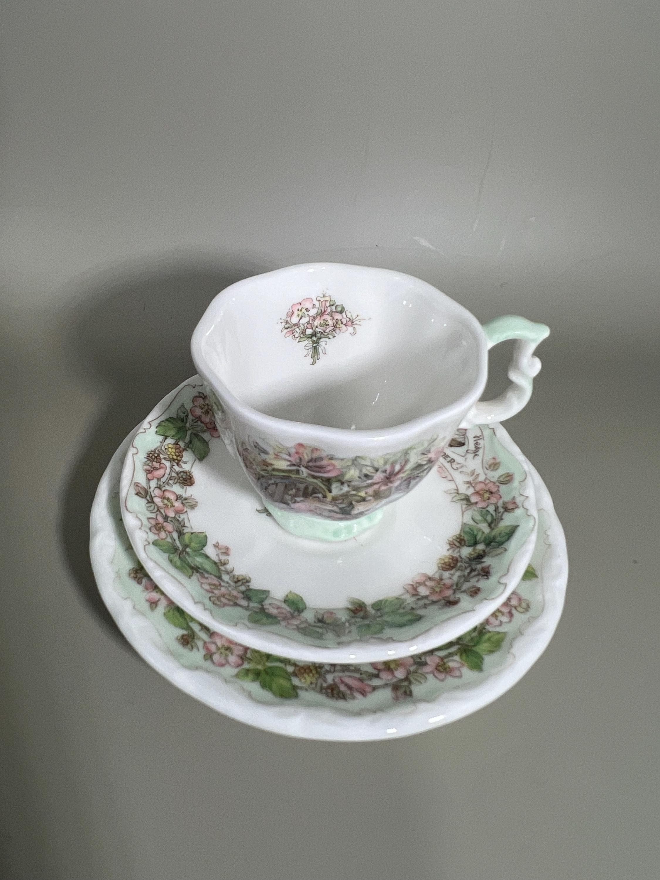 Bramble Hedge Miniature Tea Set - Etsy