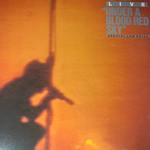 U2 Live, Under a Blood Red Sky, Vinyl Album